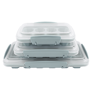 Grey Ice Tray Set