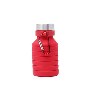 Red Expandable Sports Water Bottle