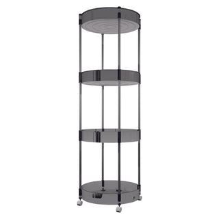Transparent Grey 4-Level Cart