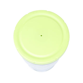 Lemon Green Round Food Container
