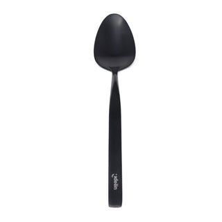 Matte Black Soup Spoon