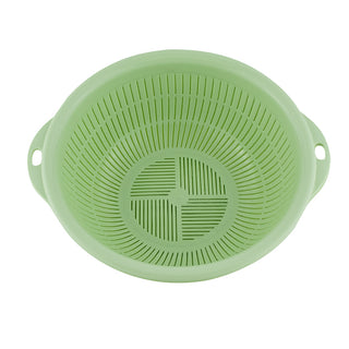 Green Plastic Strainer