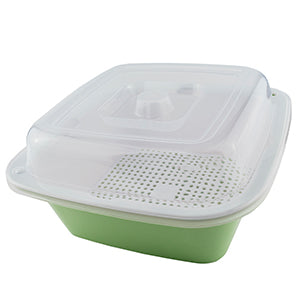Green Plastic Strainer
