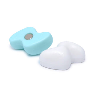 6-Pack Blue and White Magnet Set