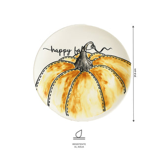Happy Fall Decorative Ceramic Plate