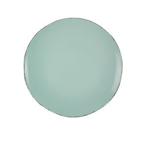 Green Ceramic Dinner Plate