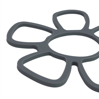 Dark Grey Flower Thermal Mat