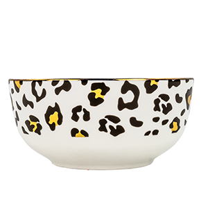 Animal Print Ceramic Bowl