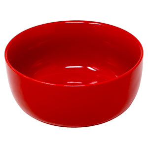 Red Ceramic Bowl