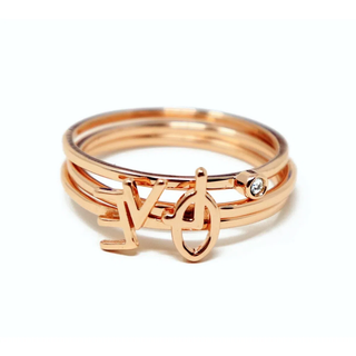 Triple Stones Ring