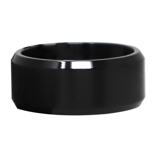 Wide Black Ring