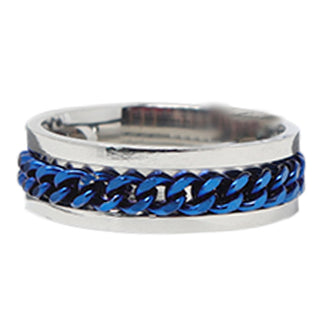 Blue Chain Ring