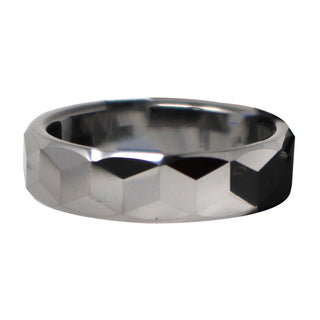 Faceted Men's Ring