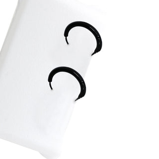 Small Black Hoop Earring