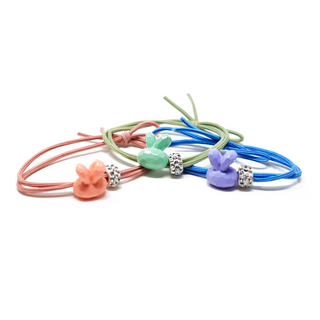 Stone and Rabbit Hair Elastics