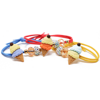 Ice Cream Hair Elastics
