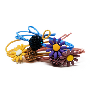 Stone And Daisy Hair Elastic Set