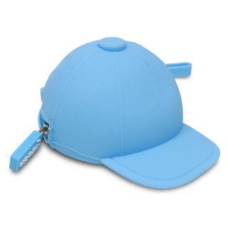 Blue Cap Coin Purse