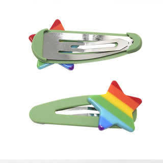 Rainbow Snap Clip Set