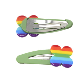 Rainbow Snap Clip Set