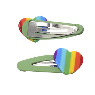 Rainbow Snap Clip Set