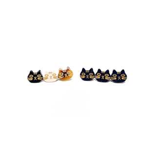 Cat Face Hair Clips