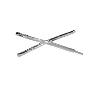 Double Stones Hair Slide