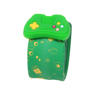 Green Video Game Design Bracelet