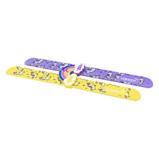 Yellow and Purple Rainbow Bracelet Set