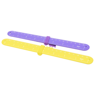 Yellow and Purple Rainbow Bracelet Set