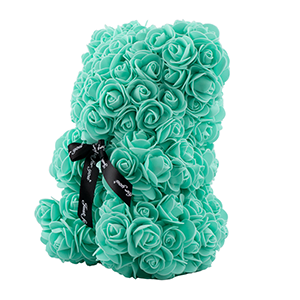 Green Rose Bear Gift