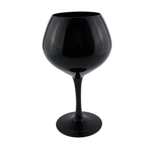 Matte Black Wine Goblet