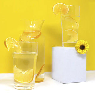 Set of 6 Crystal Glasses - 15.9 oz