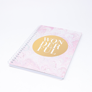 Wonderful A5 Lined Notebook