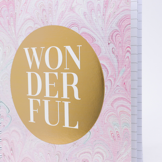 Wonderful A5 Lined Notebook