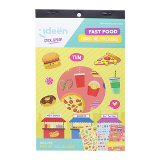 Sticker Book - Fast Food