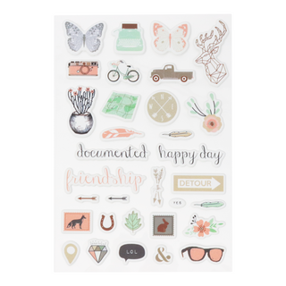 Sticker Sheet - Nature Pastels