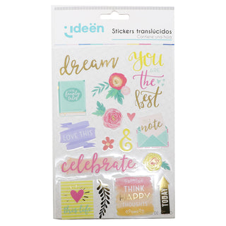Enchanted Glow Metallic Sticker Set
