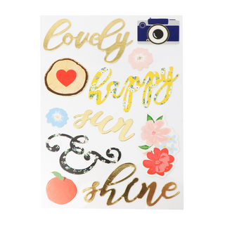 Wildflowers Decorative Sticker