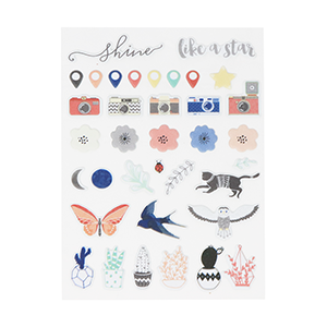 Puffy Retreat Sticker