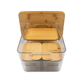 Bamboo Storage Box Set