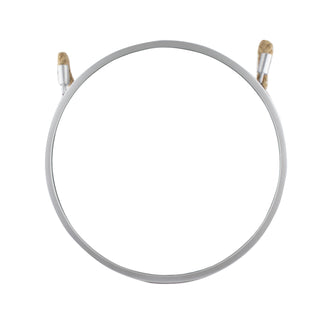 Silver Round Wall Mirror