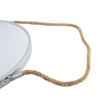 Silver Frame Wall Mirror