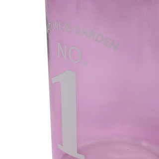 Medium Pink Glass Vase