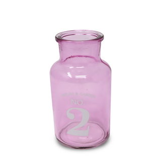 Small Pink Glass Vase