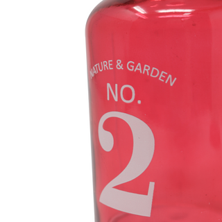 Small Red Glass Vase