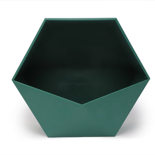 Green Hexagon Flower Pot