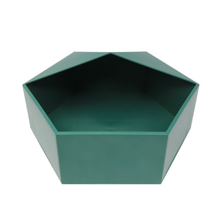 Green Hexagon Flower Pot