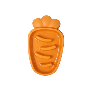 Orange Carrot Pet Feeder