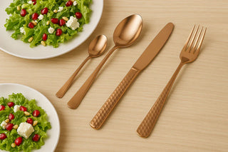 Cutlery Set Rose Gold for 4 People - 16 Pieces